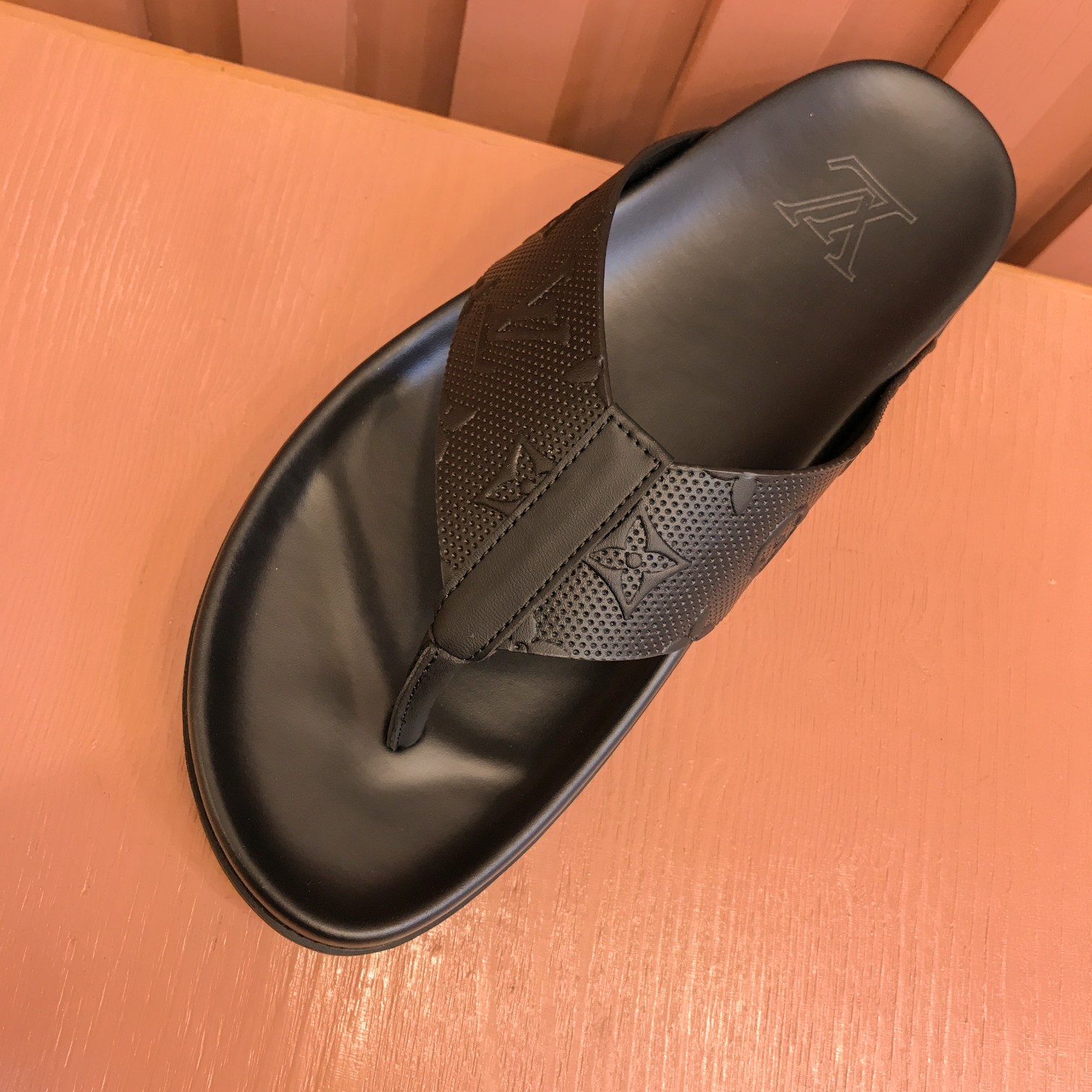 [L familia - burro marca] P: Tamaño: 38-44 2023lv lujo zapatillas de los hombres, 1:1 de alta calida