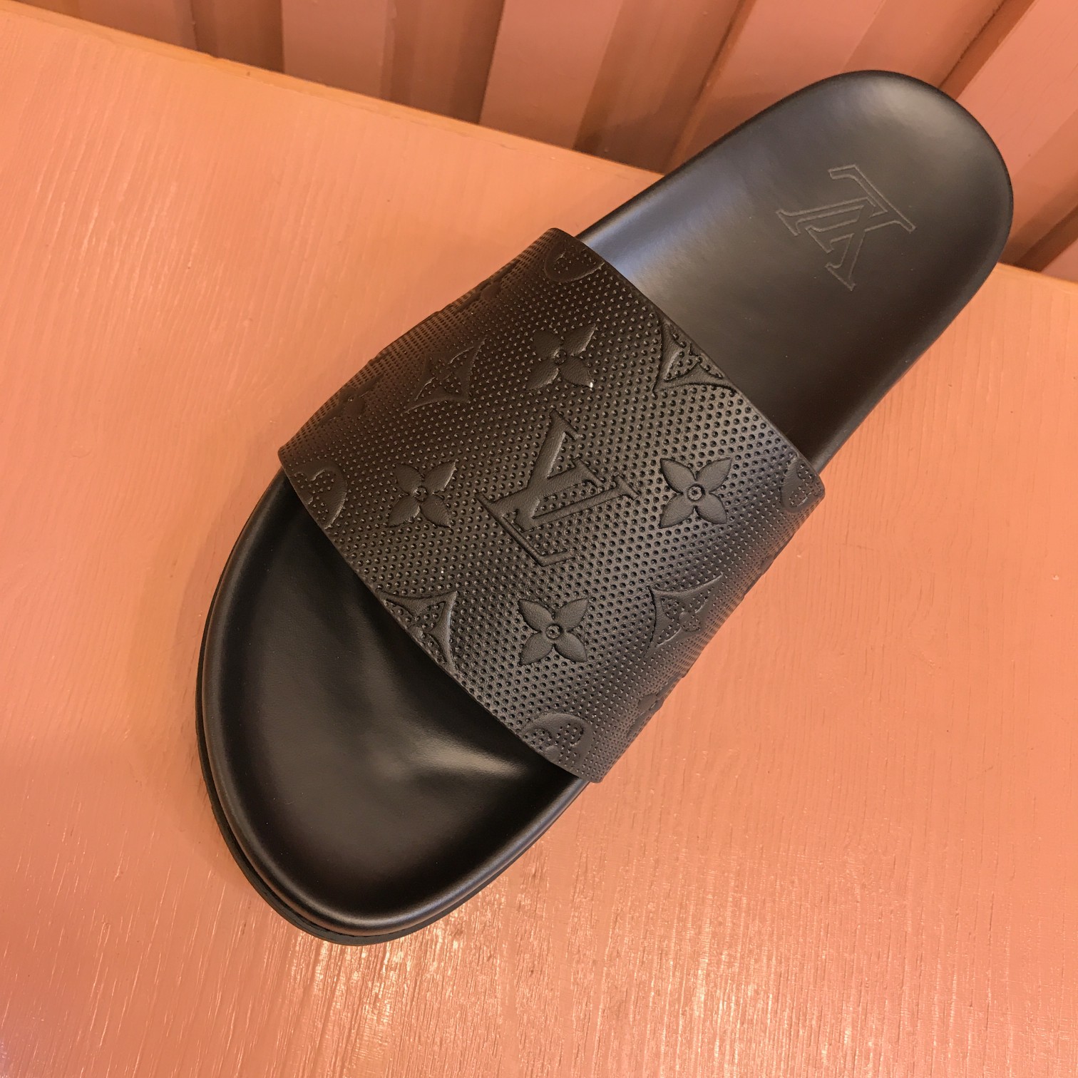 [L familia - burro marca] P: Tamaño: 38-44 2023lv lujo zapatillas de los hombres, 1:1 de alta calida