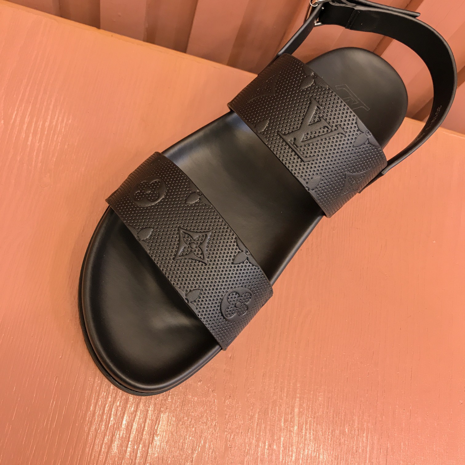 [L familia - burro marca] P: Tamaño: 38-44 2023lv lujo zapatillas de los hombres, 1:1 de alta calida