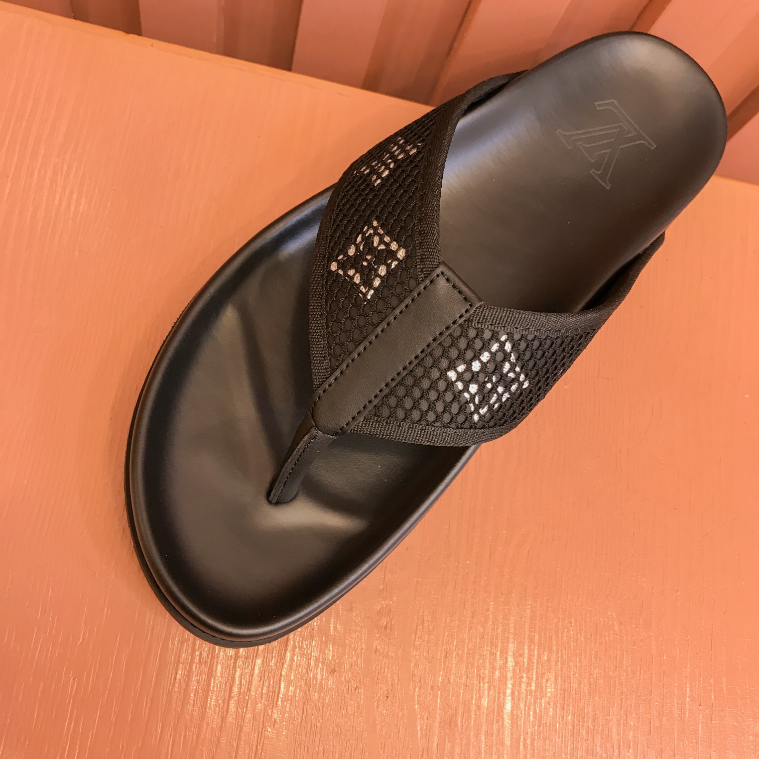 [L familia - burro marca] P: Tamaño: 38-44 2023lv lujo zapatillas de los hombres, 1:1 de alta calida