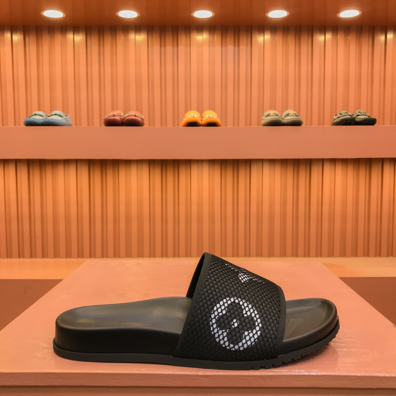 [L familia - burro marca] P: Tamaño: 38-44 2023lv lujo zapatillas de los hombres, 1:1 de alta calida