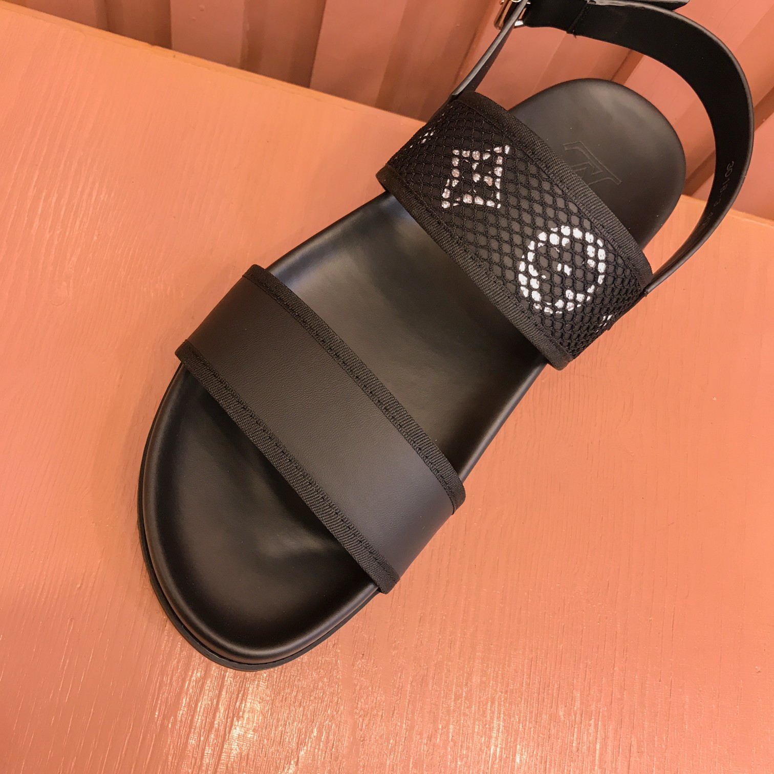 [L familia - burro marca] P: Tamaño: 38-44 2023lv lujo zapatillas de los hombres, 1:1 de alta calida