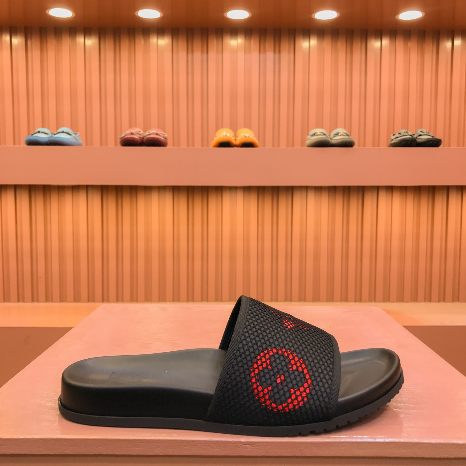 [L familia - burro marca] P: Tamaño: 38-44 2023lv lujo zapatillas de los hombres, 1:1 de alta calida
