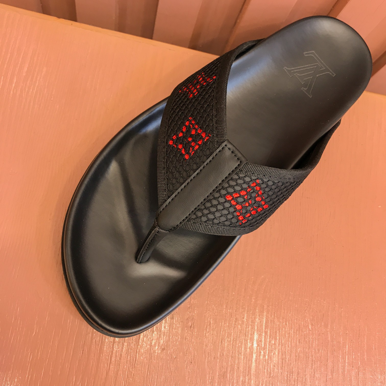 [L familia - burro marca] P: Tamaño: 38-44 2023lv lujo zapatillas de los hombres, 1:1 de alta calida