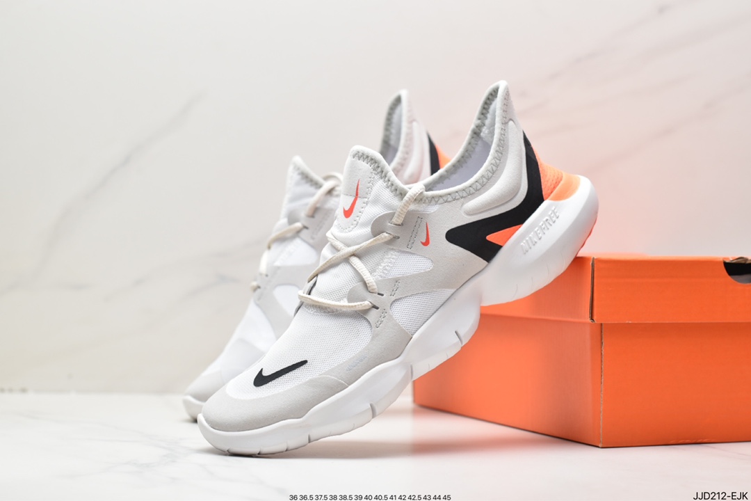 130 耐克Nike Wmns Free Rn 5.0 2019 赤足超弹力大底 跑步鞋 AQ1289-001