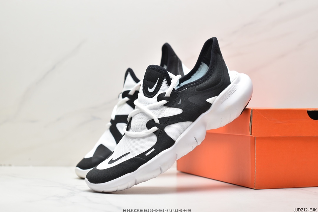 130 耐克Nike Wmns Free Rn 5.0 2019 赤足超弹力大底 跑步鞋 AQ1289-001