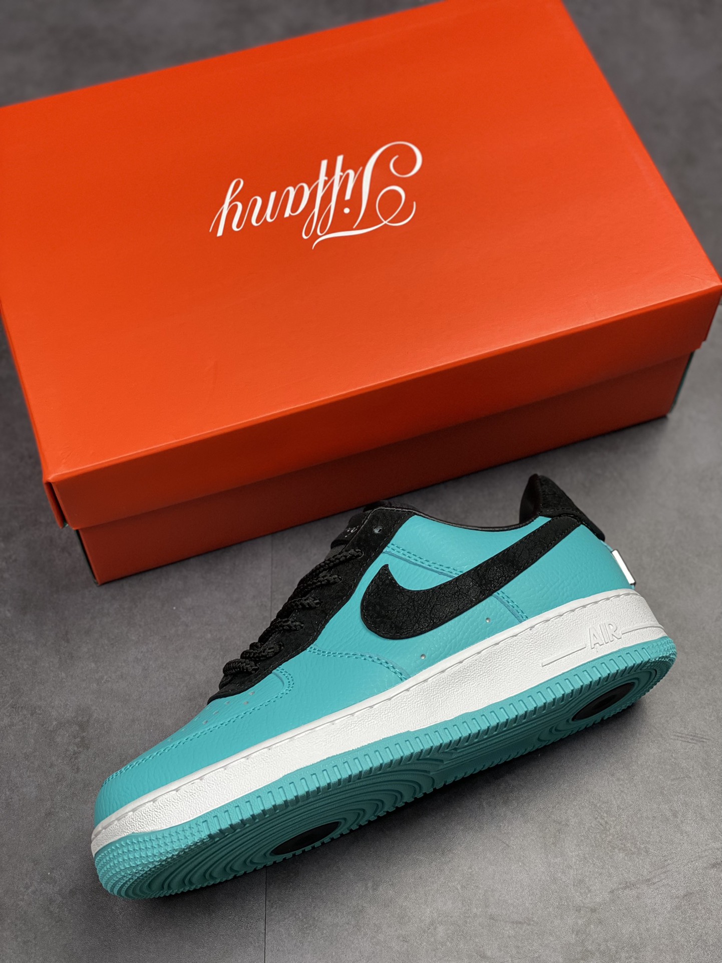 Tiffany & CO. x Air Force 1 Low ”1837” Tiffany joint blue and black hook DZ1382-002