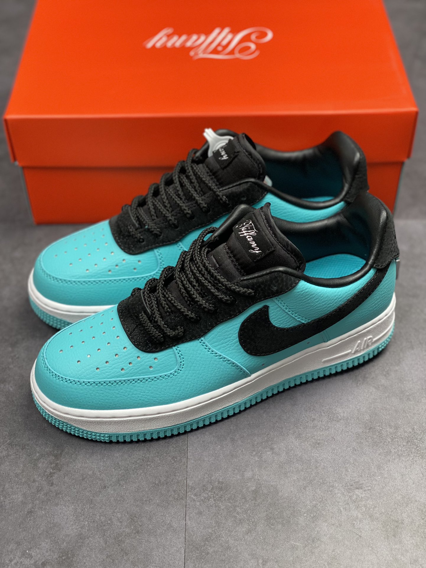 Tiffany & CO. x Air Force 1 Low ”1837” Tiffany joint blue and black hook DZ1382-002