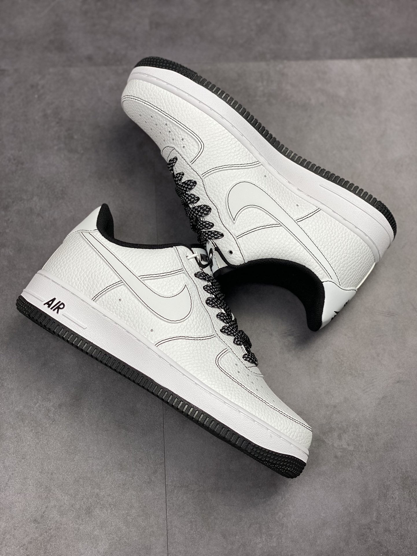 230 Nike Air Force 1 Low 07 白黑 CN2896-104