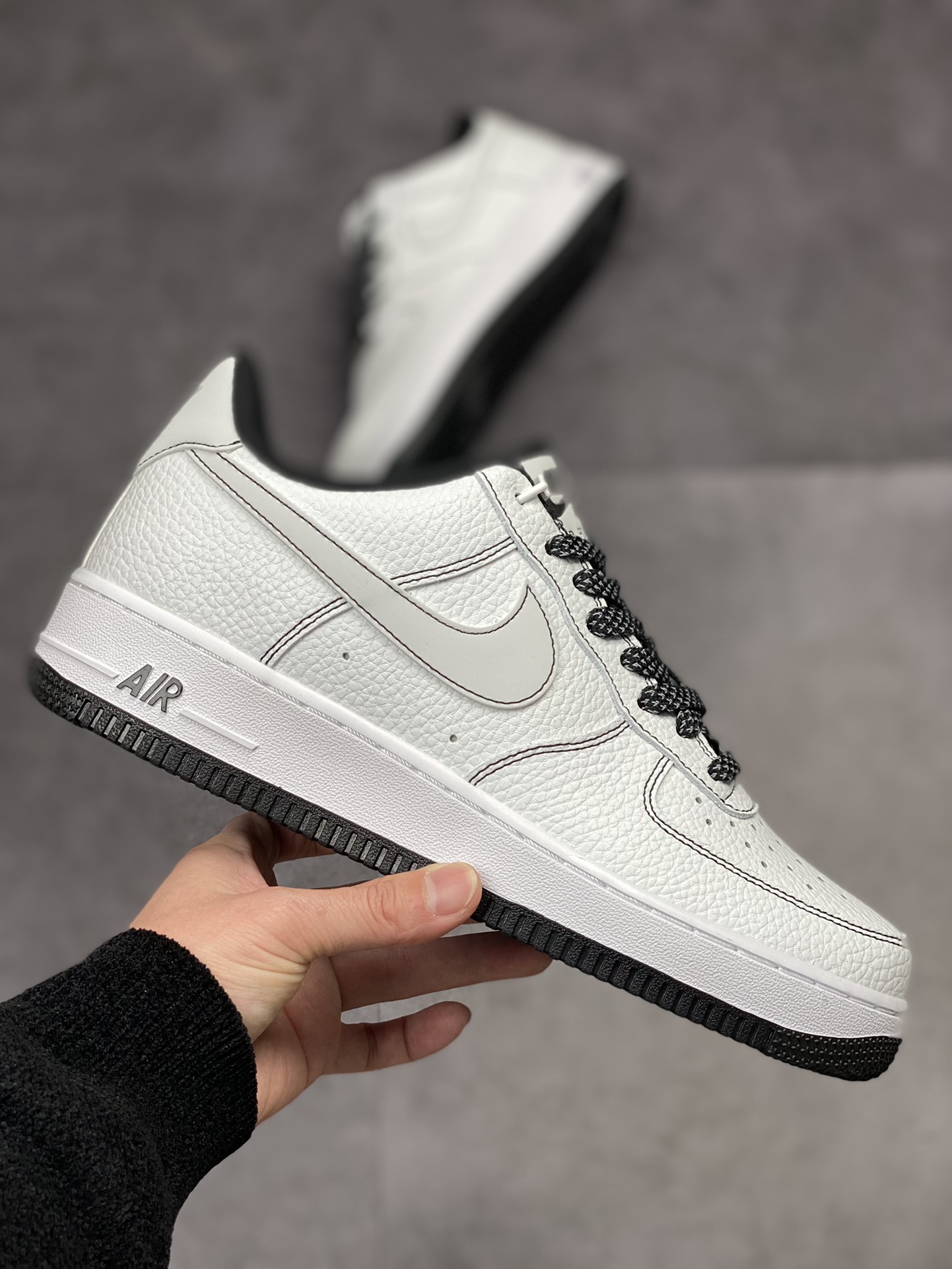 230 Nike Air Force 1 Low 07 白黑 CN2896-104