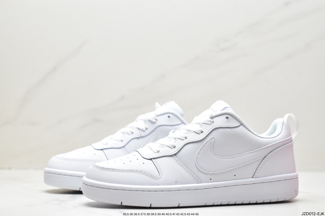140 Nike Court Borough Low 2 （GS）低帮百搭透气休闲运动板鞋 BQ5448-100