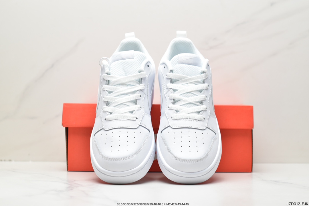140 Nike Court Borough Low 2 （GS）低帮百搭透气休闲运动板鞋 BQ5448-100