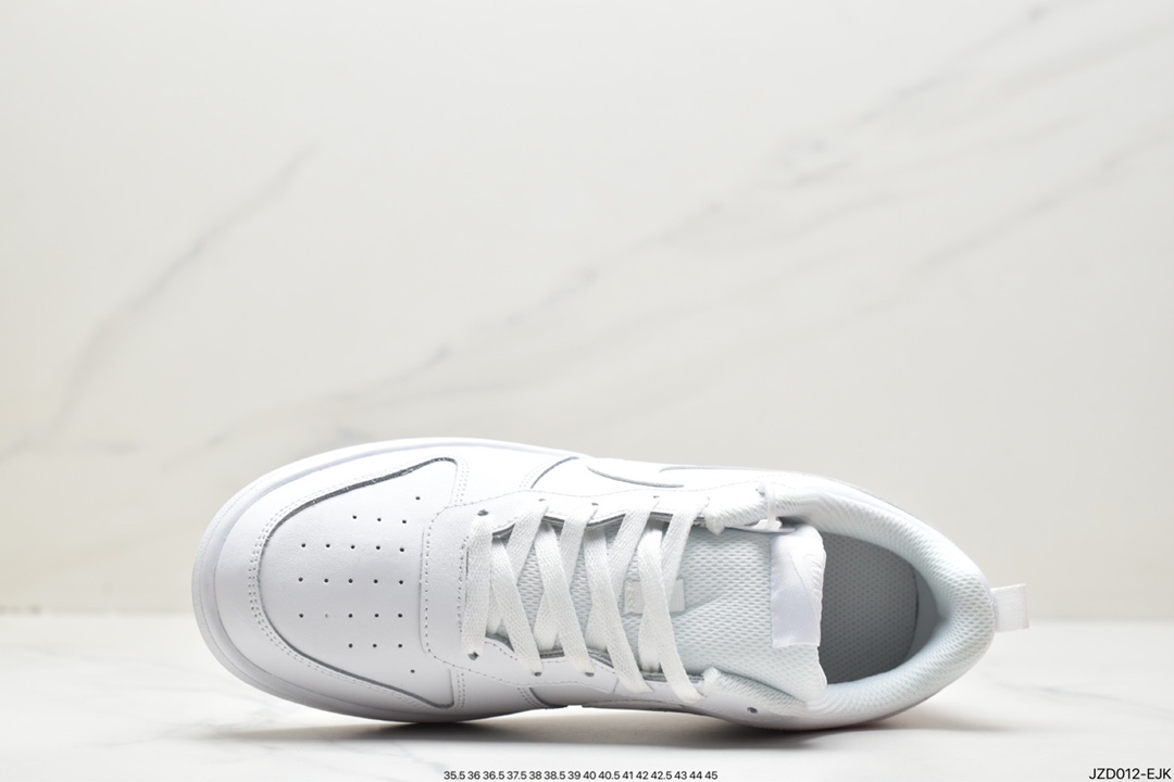 140 Nike Court Borough Low 2 （GS）低帮百搭透气休闲运动板鞋 BQ5448-100
