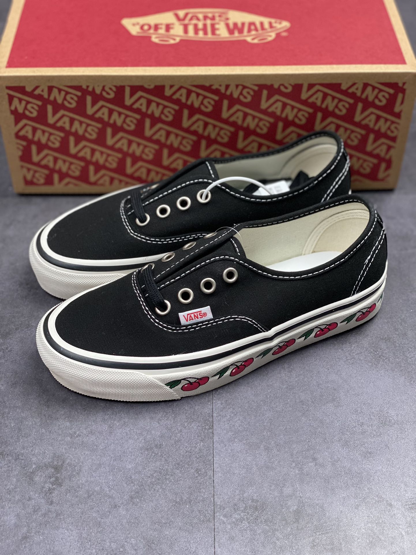 130 Vans Authentic 44 DX安纳海姆车厘子辣椒印花/小樱桃印花