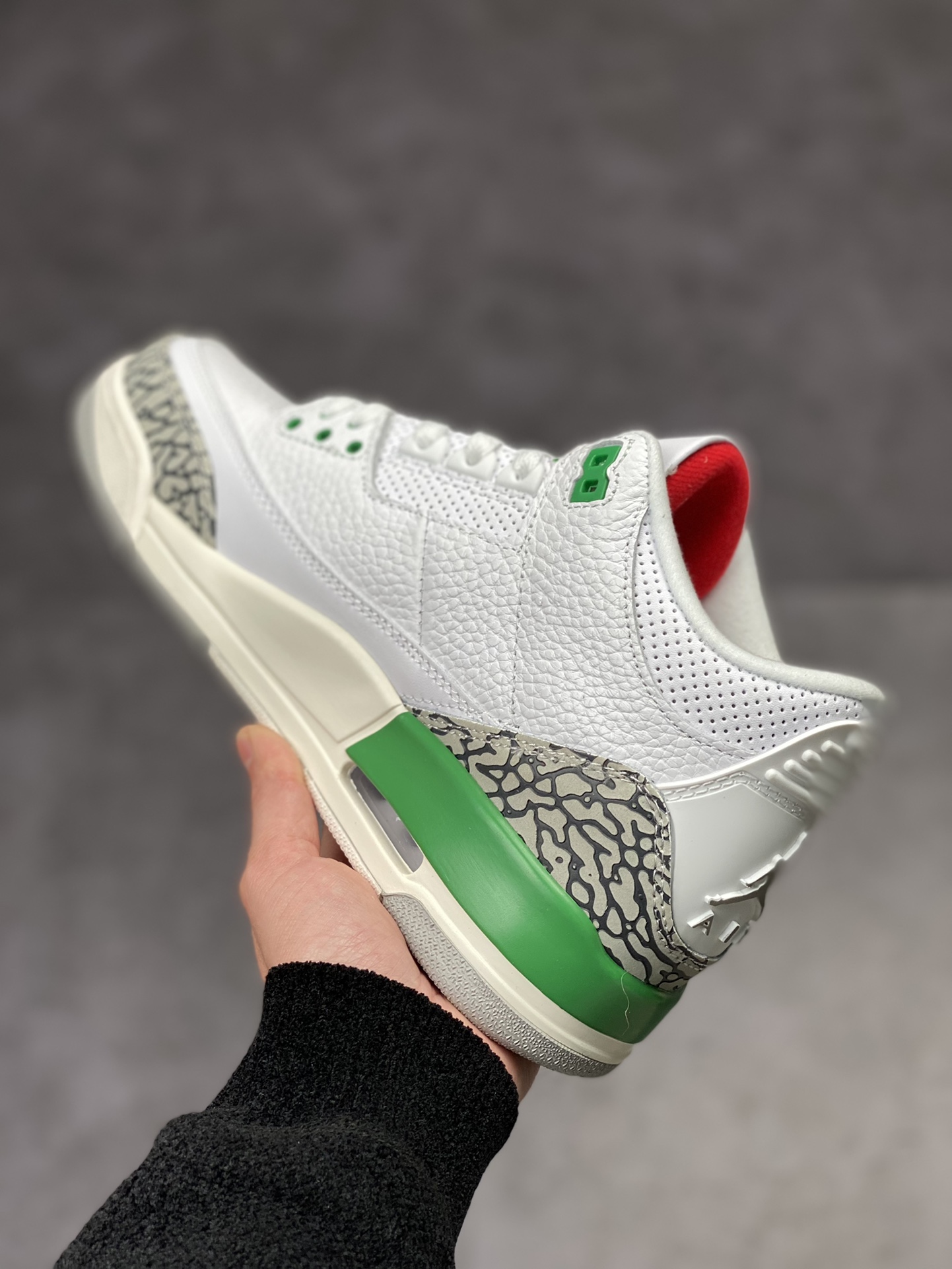 Air Jordan 3 Retro ”Lucky Green” white green CK9646-136 Size: 36 36.5 37.5 38 38.5 39 40 40.5 41 42 42.5 43 44 44.5 45 46 47.5 Coding #YB031622