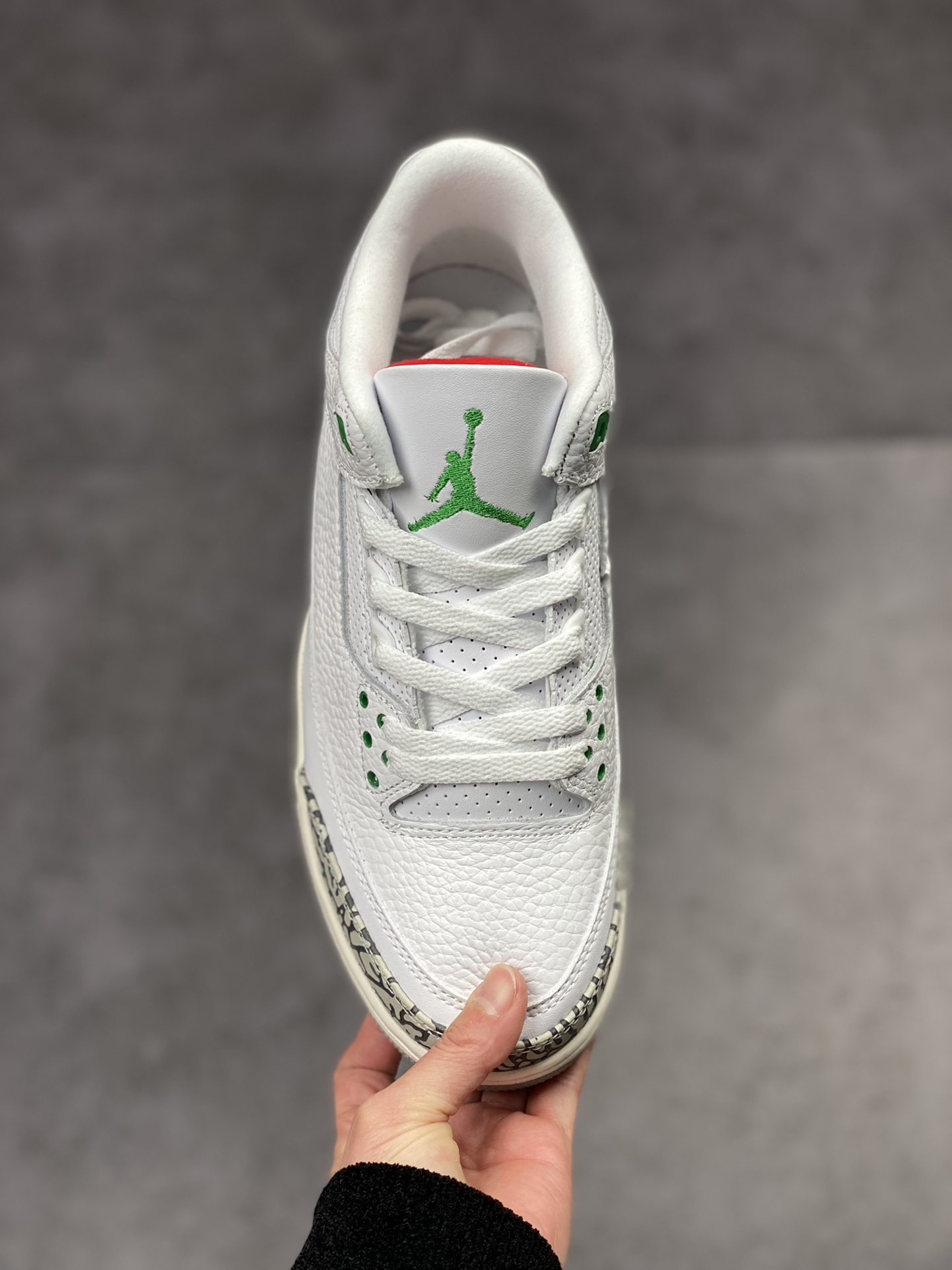 Air Jordan 3 Retro ”Lucky Green” white green CK9646-136 Size: 36 36.5 37.5 38 38.5 39 40 40.5 41 42 42.5 43 44 44.5 45 46 47.5 Coding #YB031622