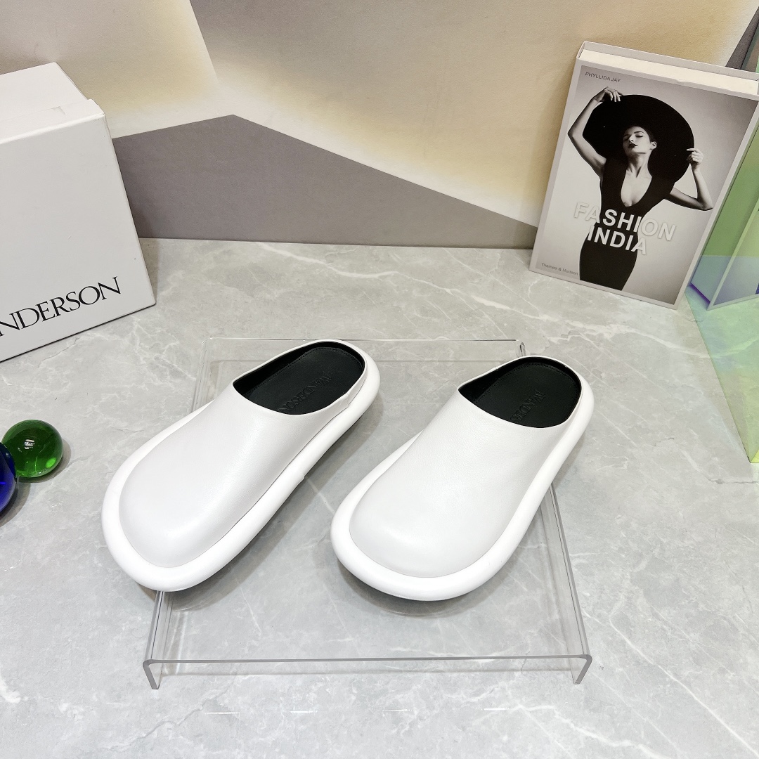 JW Anderson 2023 New Shoe Series: Unique Design, Customized Sheep Skin, Platinum Soles - 图片 3