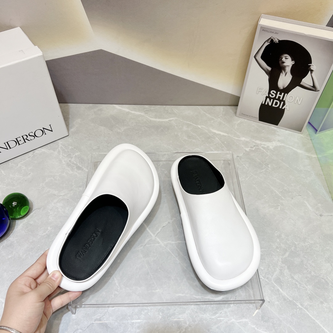 JW Anderson 2023 New Shoe Series: Unique Design, Customized Sheep Skin, Platinum Soles - 图片 7