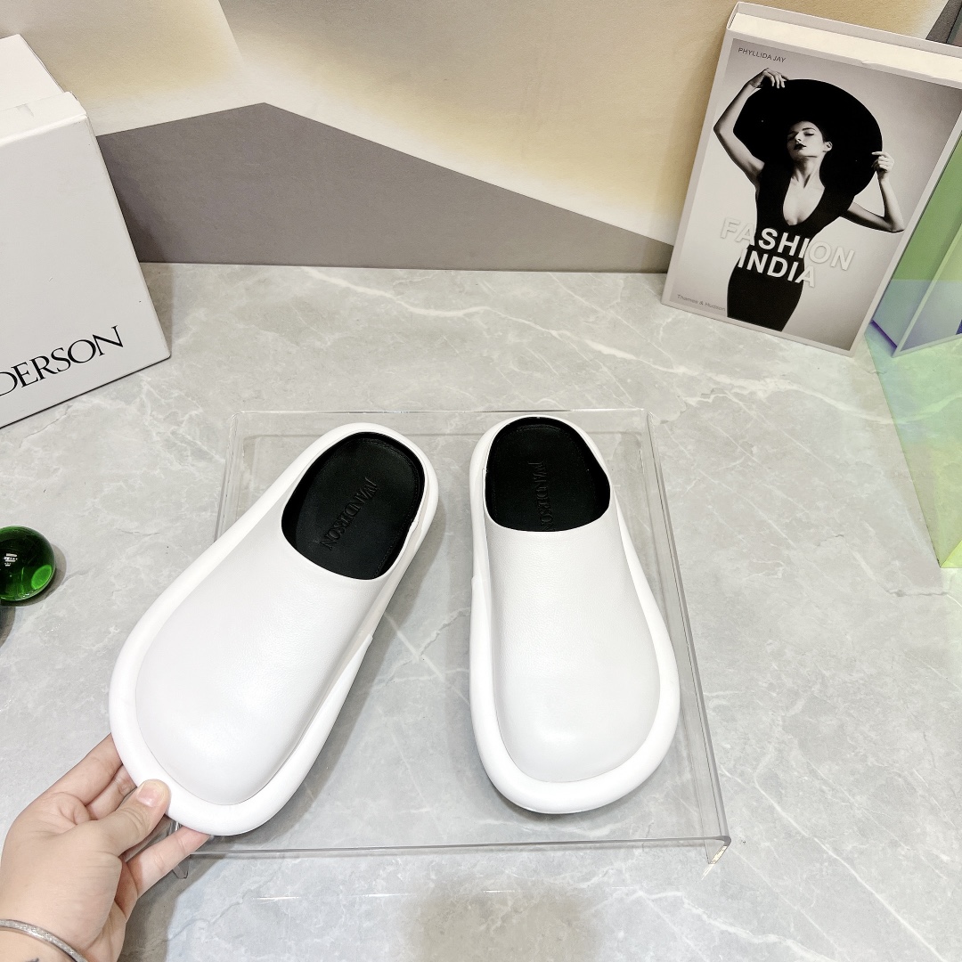 JW Anderson 2023 New Shoe Series: Unique Design, Customized Sheep Skin, Platinum Soles - 图片 4
