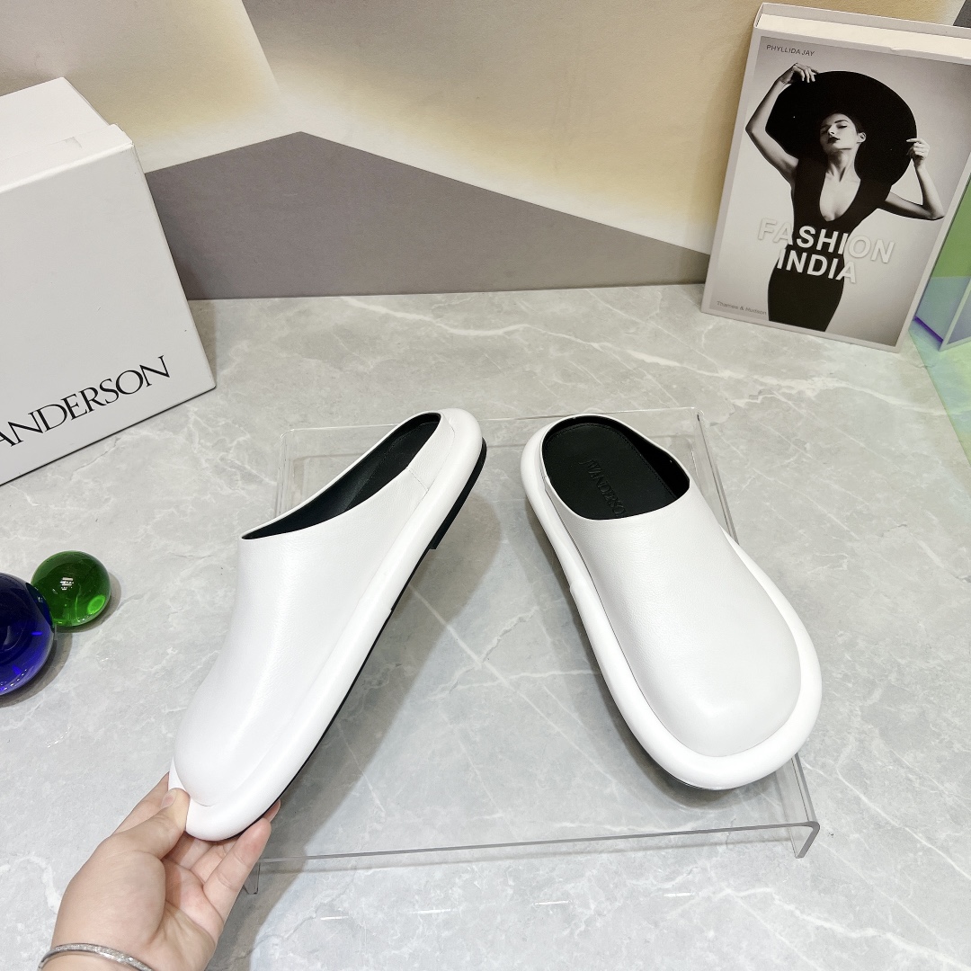JW Anderson 2023 New Shoe Series: Unique Design, Customized Sheep Skin, Platinum Soles - 图片 8