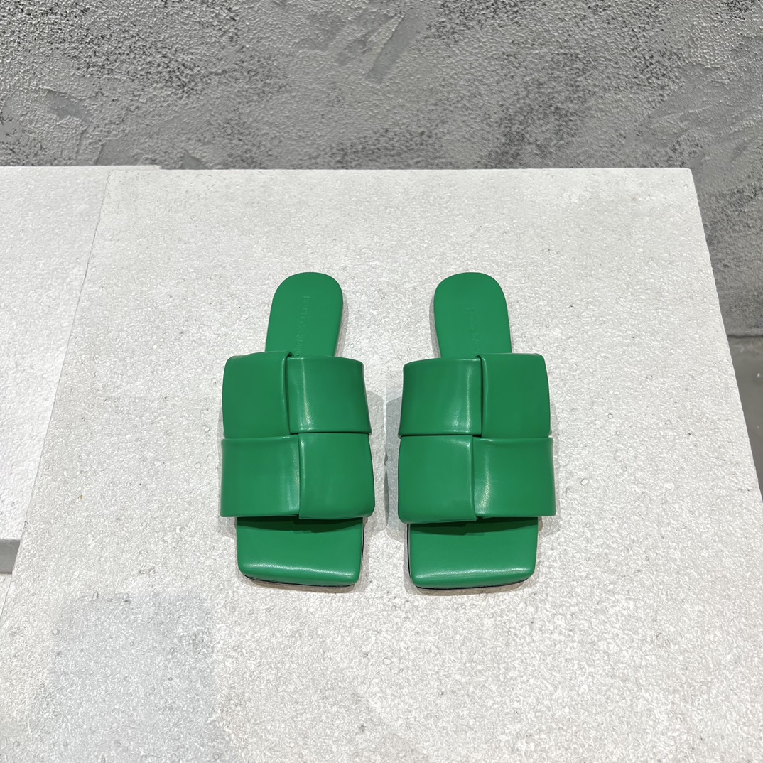 Bottega Veneta 编织 平底 高跟 凉鞋