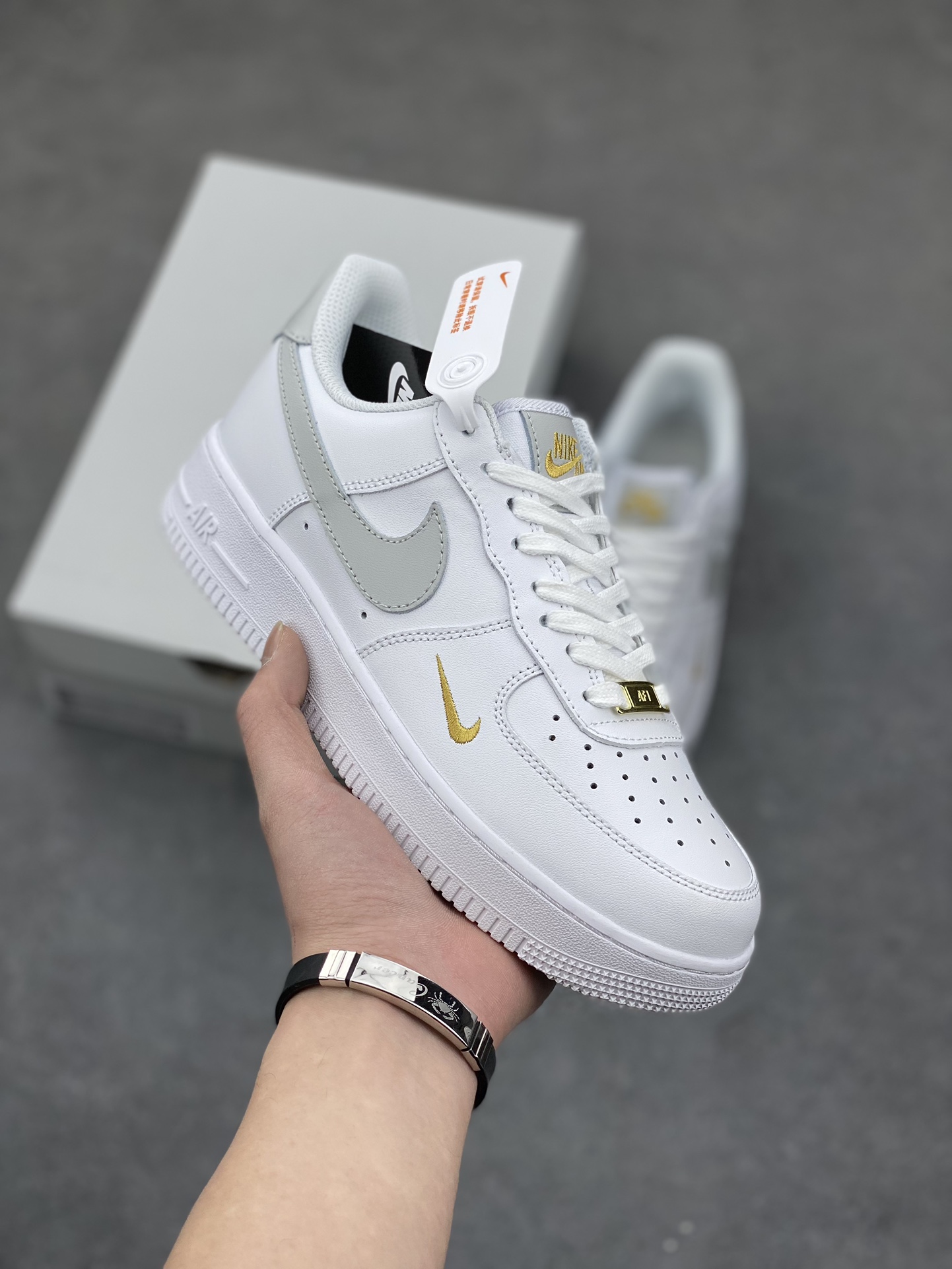 Nike Air Force 1 '07 Low White/Grey Casual Shoes - CZ0270-106, Excellent Comfort! 2 i1678735779 2199 0