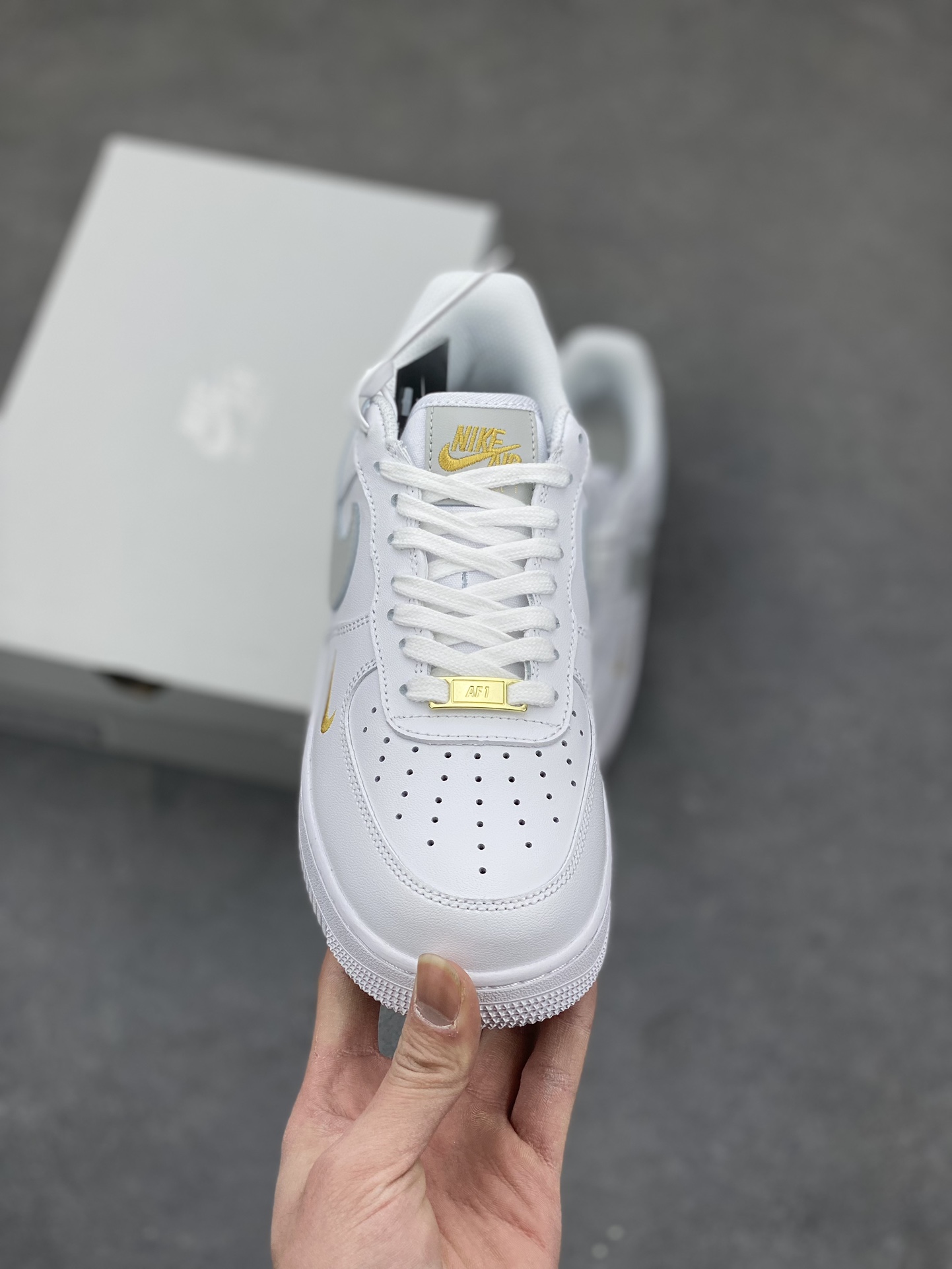 Nike Air Force 1 '07 Low White/Grey Casual Shoes - CZ0270-106, Excellent Comfort! 3 i1678735779 3577 1