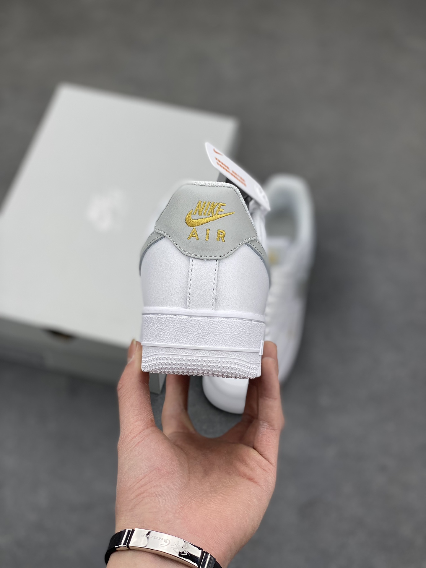 Nike Air Force 1 '07 Low White/Grey Casual Shoes - CZ0270-106, Excellent Comfort! 5 i1678735779 488 3