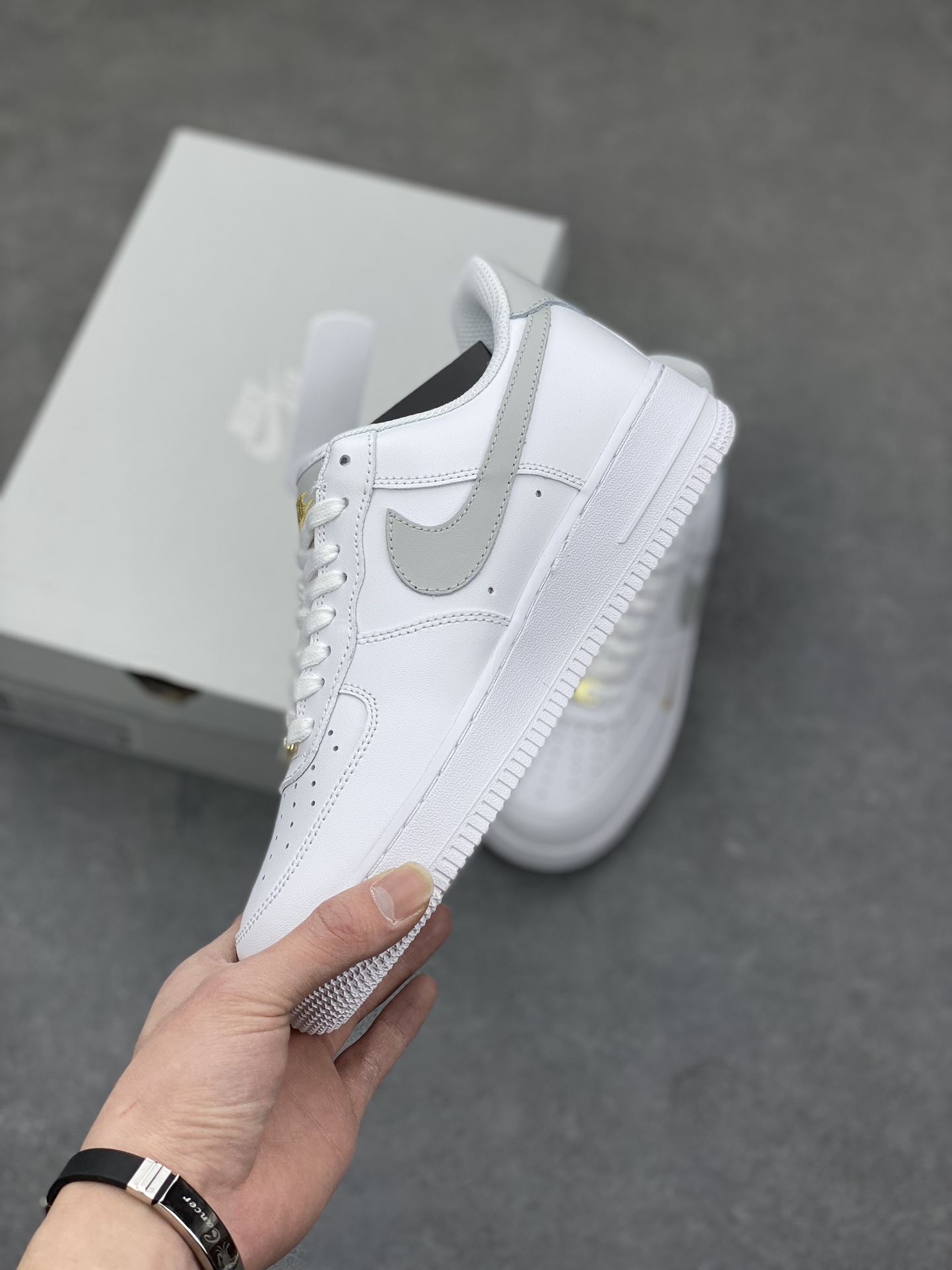 Nike Air Force 1 '07 Low White/Grey Casual Shoes - CZ0270-106, Excellent Comfort! 4 i1678735779 6580 2