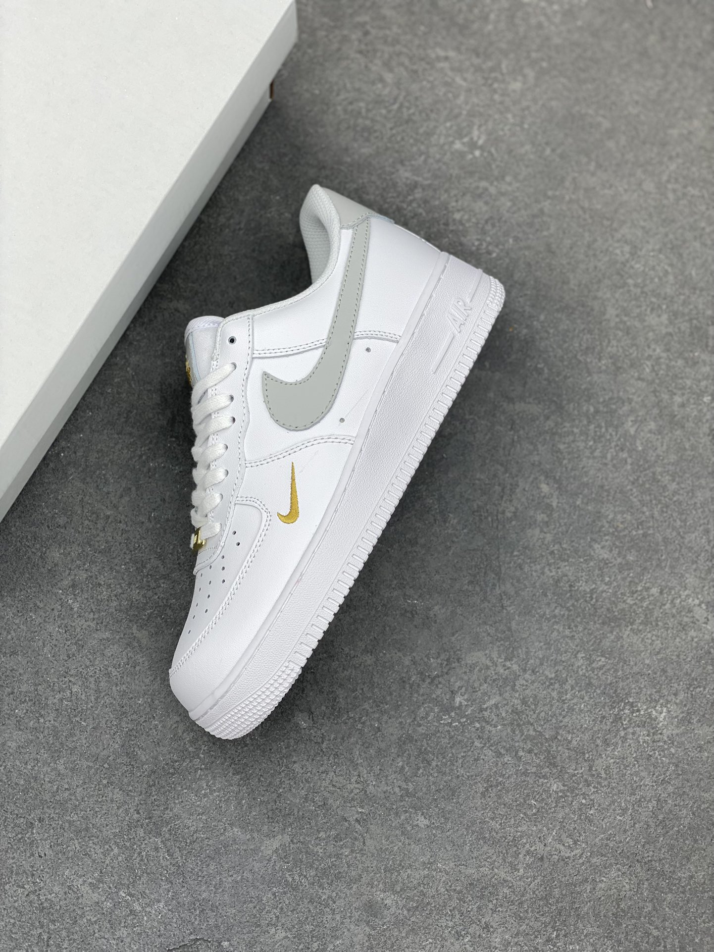 Nike Air Force 1 '07 Low White/Grey Casual Shoes - CZ0270-106, Excellent Comfort! 8 i1678735779 9065 6