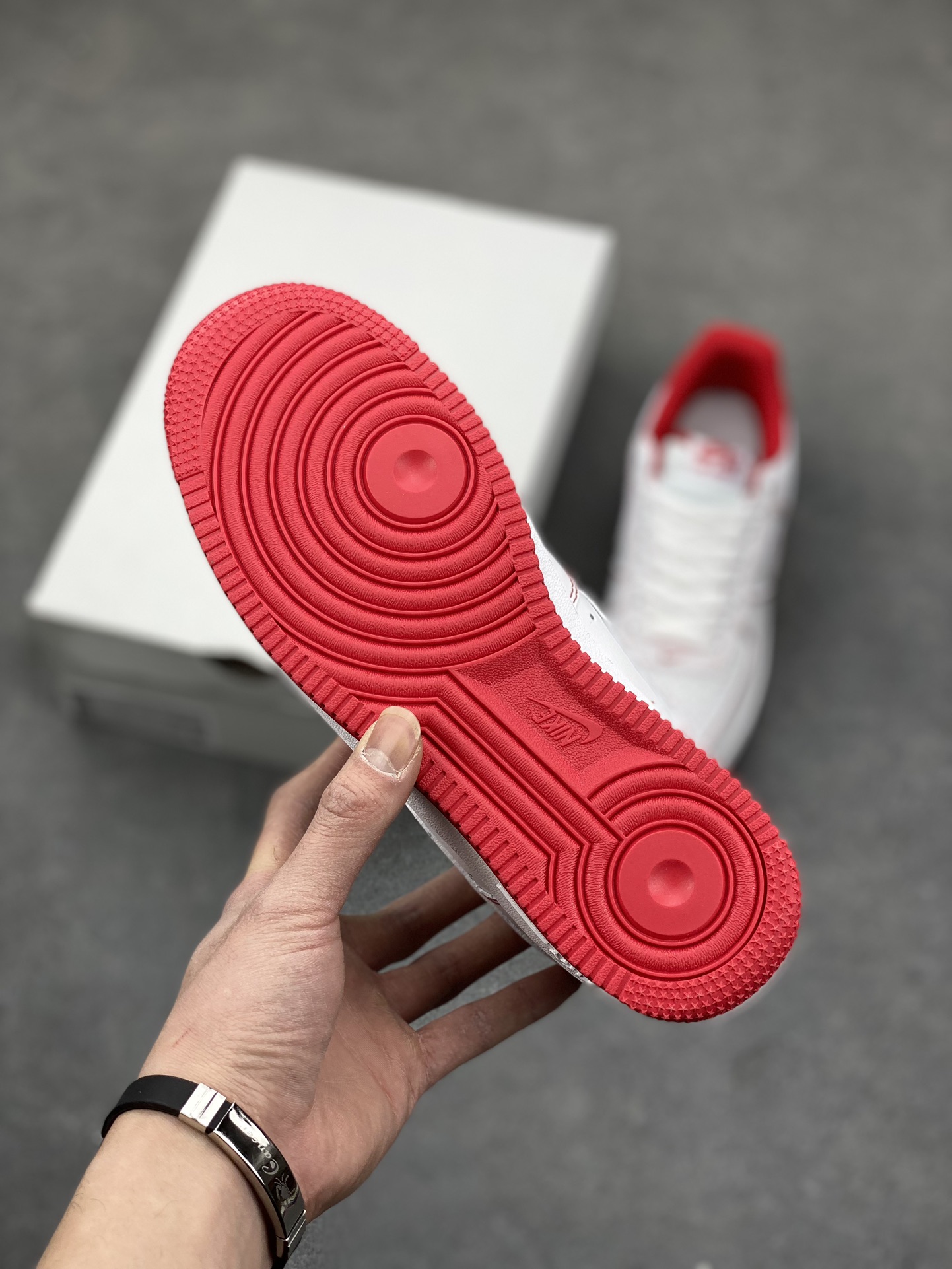 Nike Air Force 1 '07 Low White/Red Stitching Men's Sneakers CV1724-100 7 i1678736096 2845 5