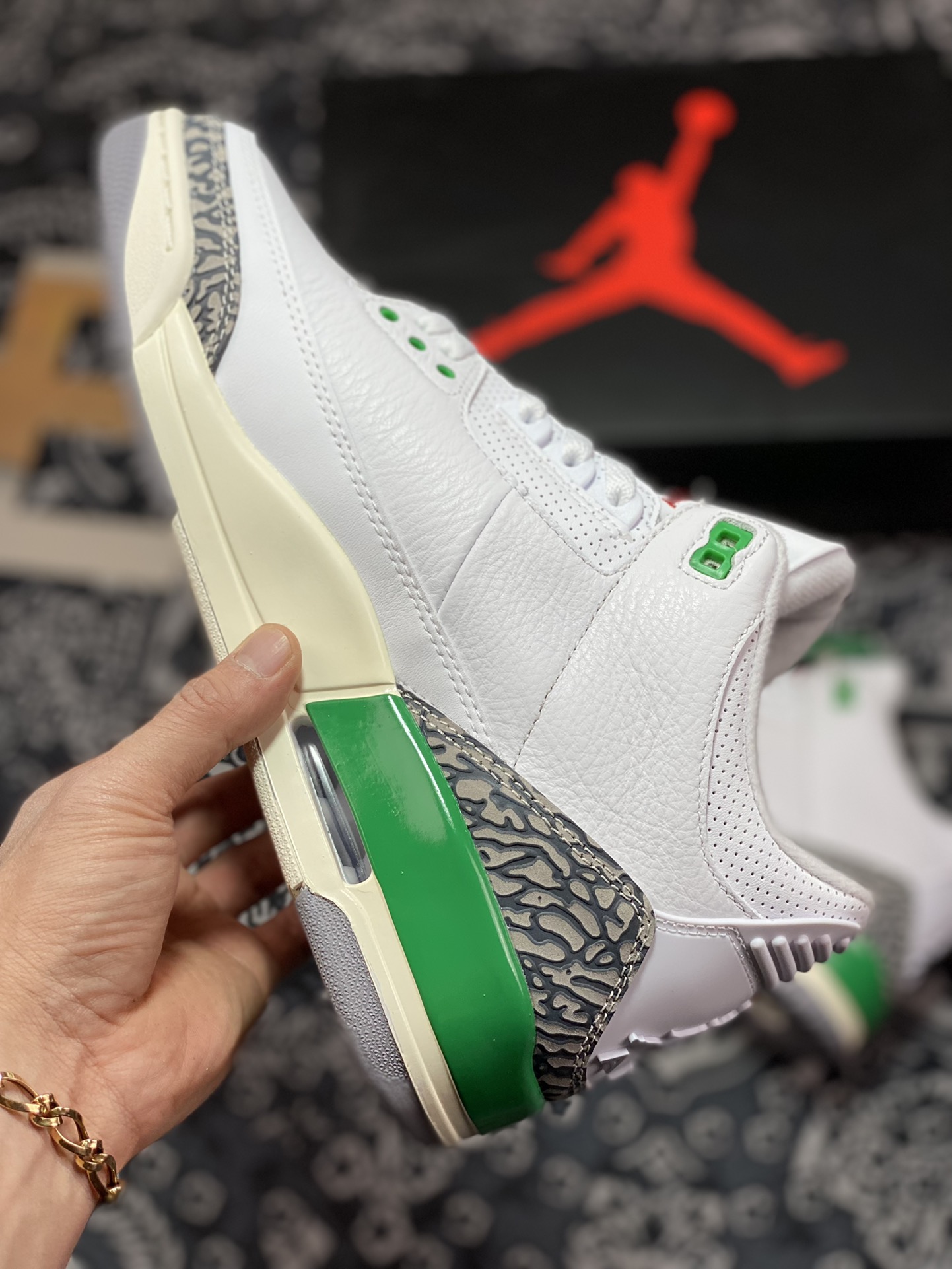 420 Air Jordan 3 Retro ”Lucky Green” 幸运绿 CK9246-136