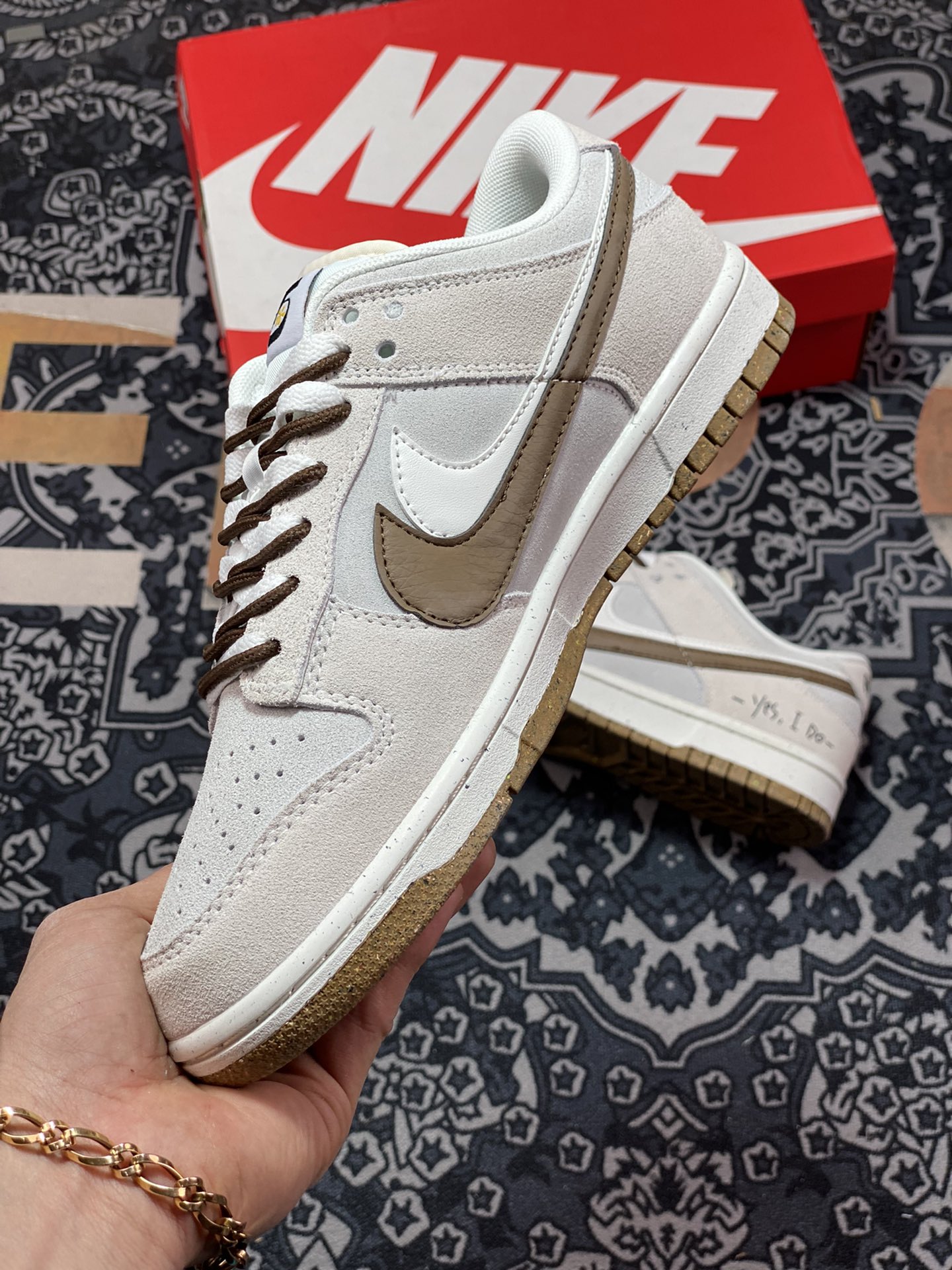 260  Nike SB Dunk Low SE”85 Grey/Mocha/Brown”扣篮系列低帮“麂皮浅灰摩卡棕双钩”DO9457-108