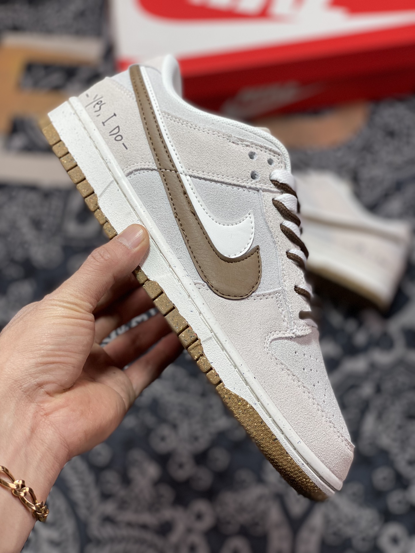 260  Nike SB Dunk Low SE”85 Grey/Mocha/Brown”扣篮系列低帮“麂皮浅灰摩卡棕双钩”DO9457-108