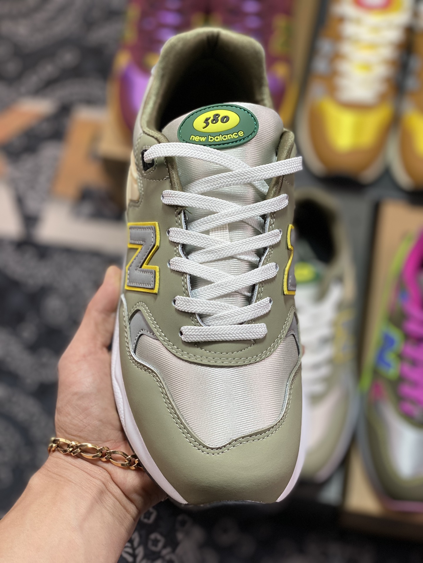 Palace x NBNew Balance MRT580 series classic retro MT580AC2