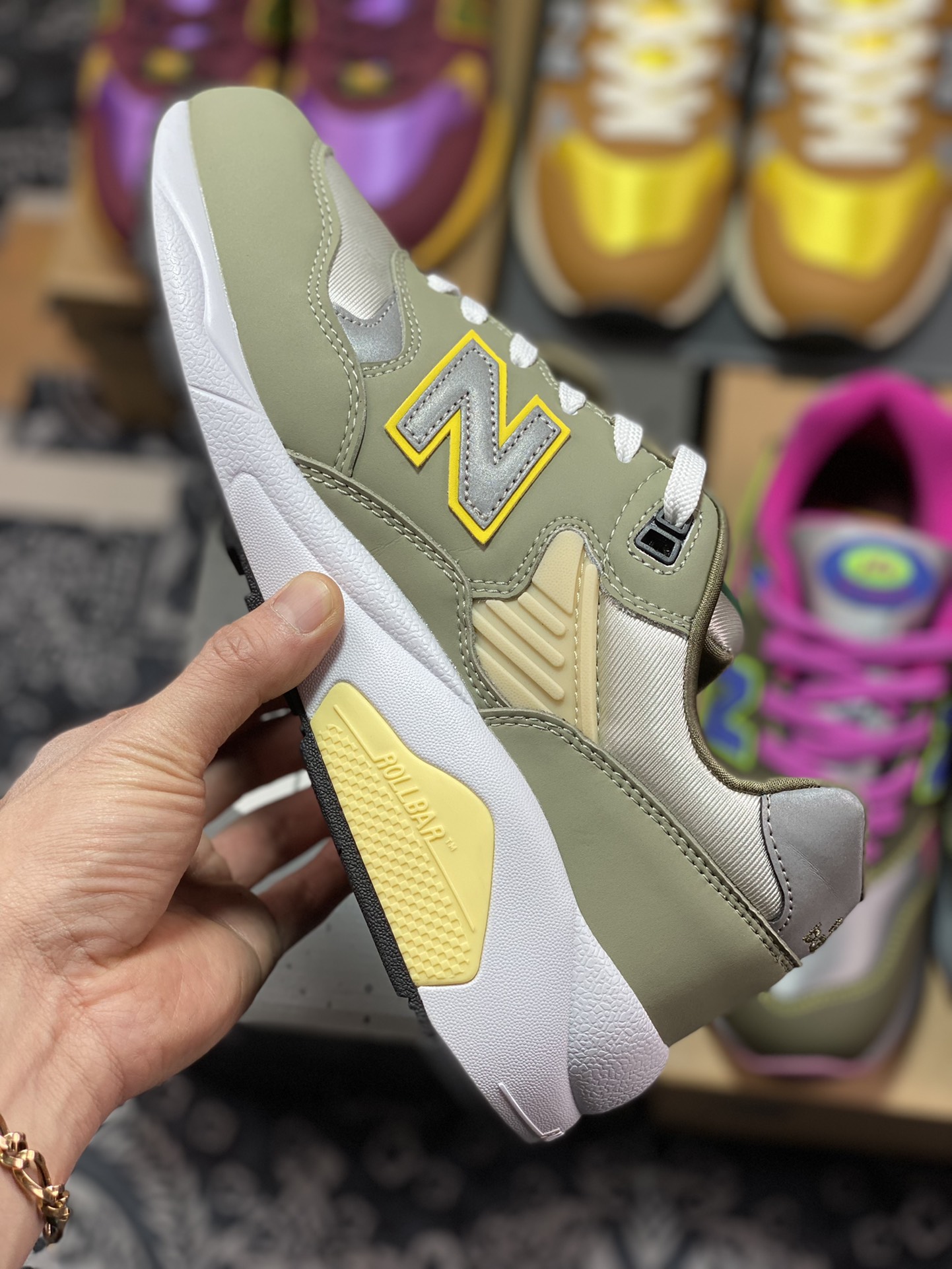 Palace x NBNew Balance MRT580 series classic retro MT580AC2