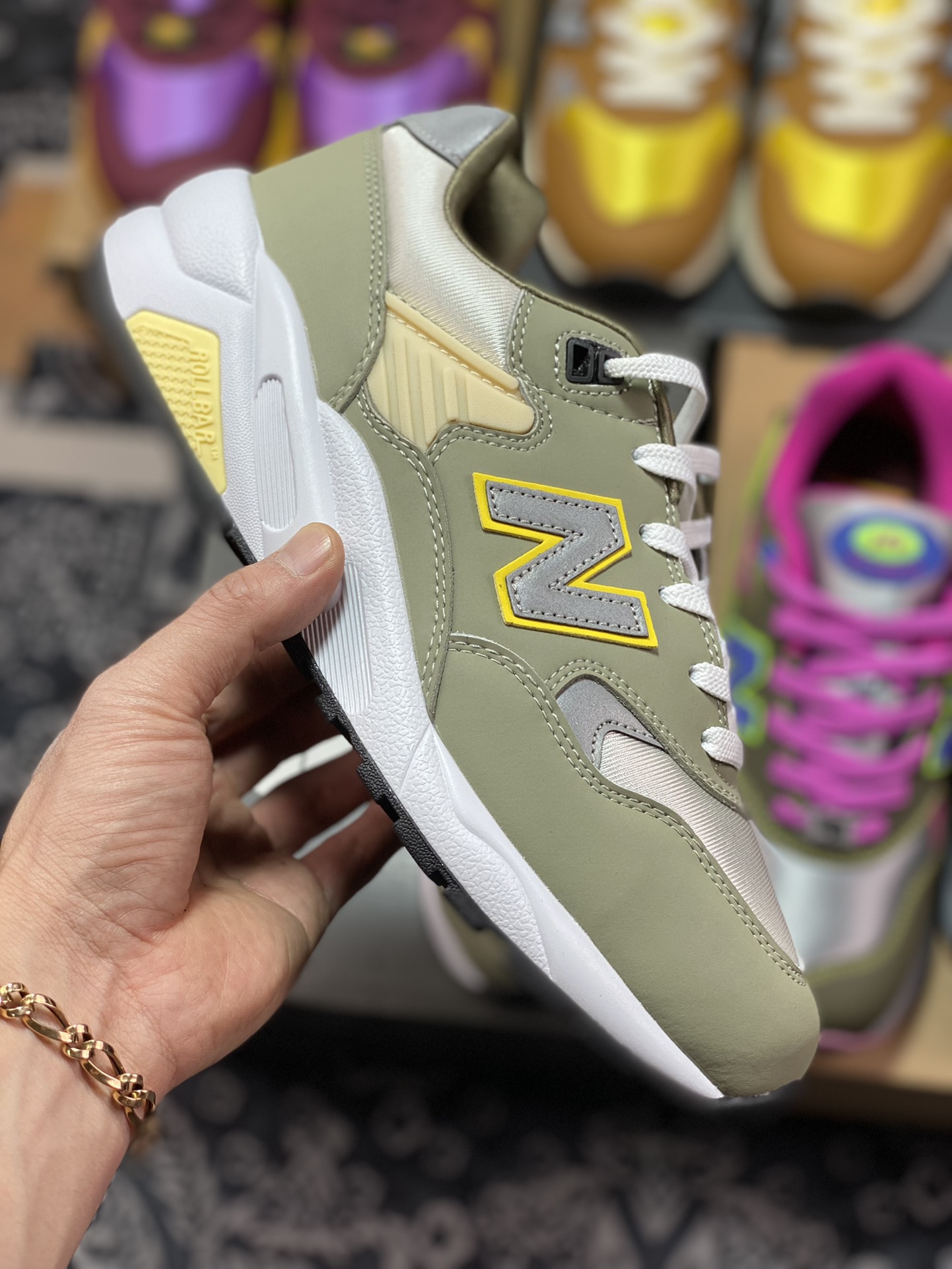 Palace x NBNew Balance MRT580 series classic retro MT580AC2