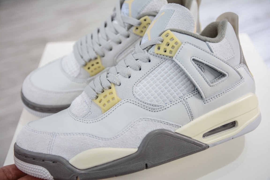 400 私人订单大厂Air Jordan 4 Retro 乔丹四代”Craft” 复刻灰麂皮 DV3742-021