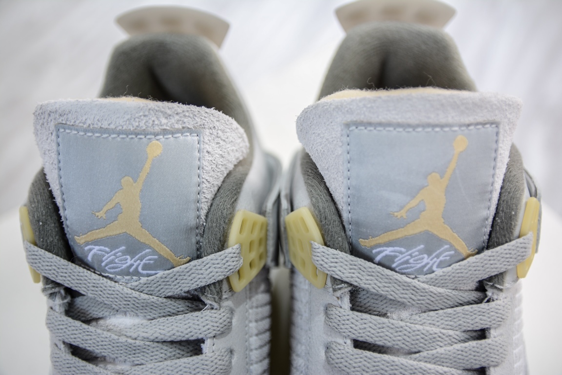 400 私人订单大厂Air Jordan 4 Retro 乔丹四代”Craft” 复刻灰麂皮 DV3742-021