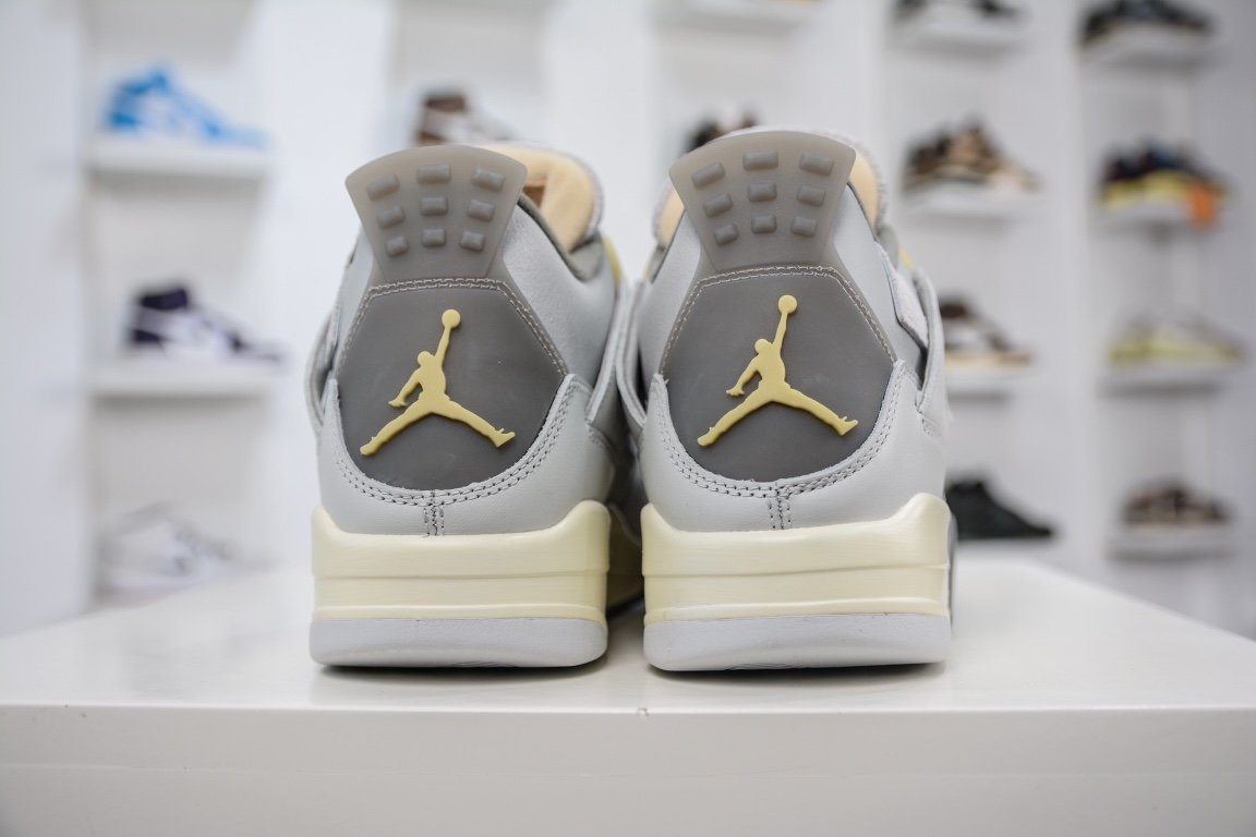 400 私人订单大厂Air Jordan 4 Retro 乔丹四代”Craft” 复刻灰麂皮 DV3742-021