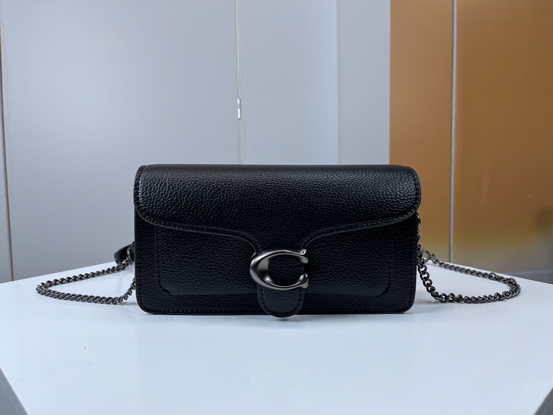 Chanel Mini Classic Flap Bag Black Caviar Leather with Silver-Tone Hardware