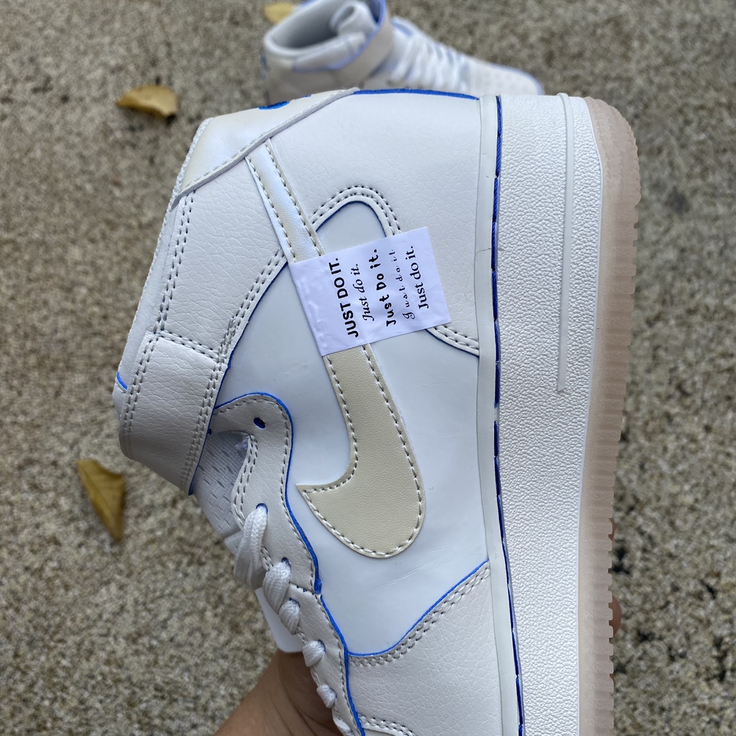 AF1中帮白蓝尺码36-45Nike