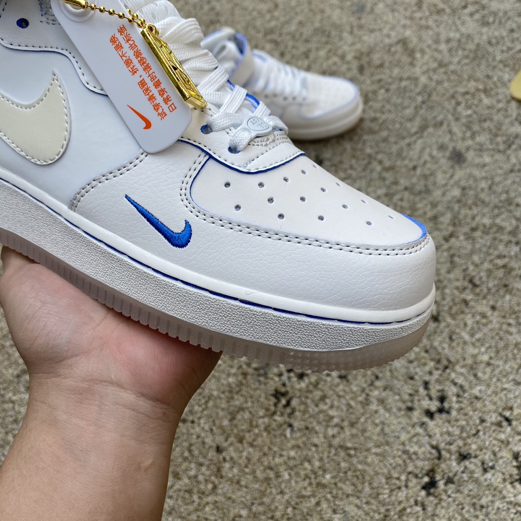 AF1中帮白蓝尺码36-45Nike