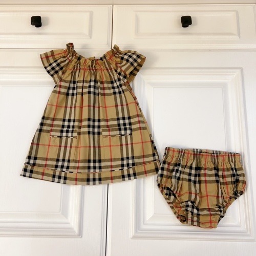 Burberry Inspired Plaid Dress with Bloomers - Baby Girl Outfit Set 1 Burberry Inspired Plaid Dress with Bloomers - Baby Girl Outfit Set