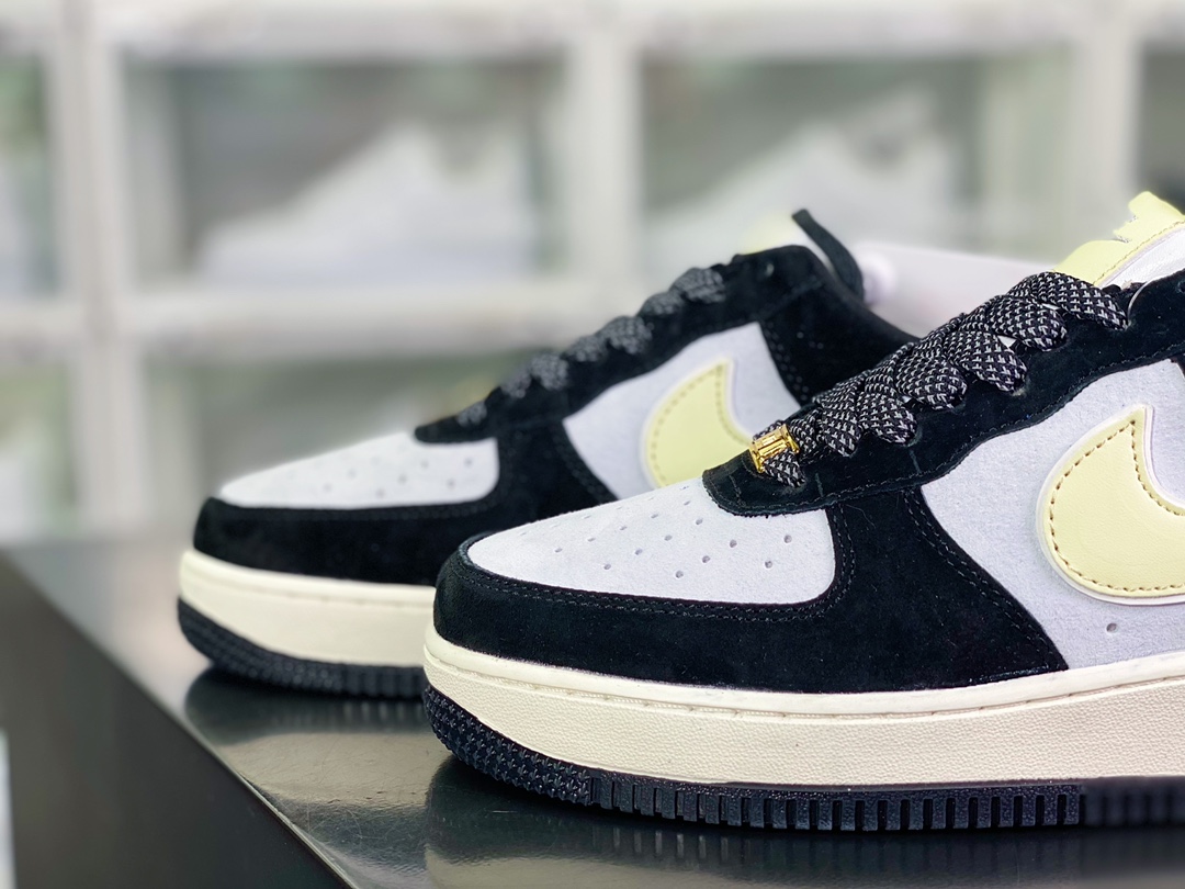 260 Air Force 1′07 Low Suede”Black/Bone”空军一号经典低“麂皮黑骨白”DE0023-806