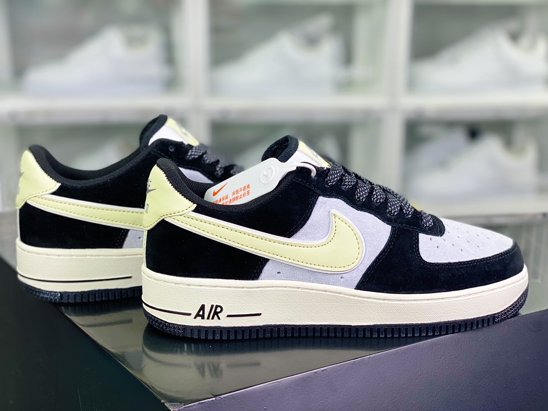 260 Air Force 1′07 Low Suede”Black/Bone”空军一号经典低“麂皮黑骨白”DE0023-806