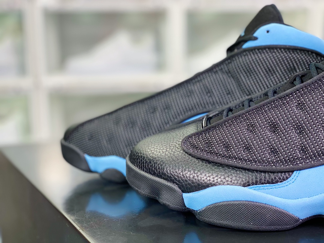 480 Air Jordan 13 XIII”Black/University Blue”迈克尔·乔丹AJ13代“黑北卡蓝3M反光”DJ5982-041