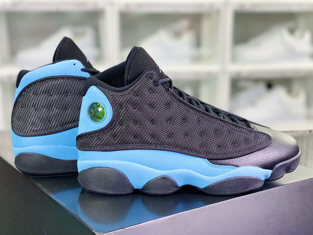 480 Air Jordan 13 XIII”Black/University Blue”迈克尔·乔丹AJ13代“黑北卡蓝3M反光”DJ5982-041