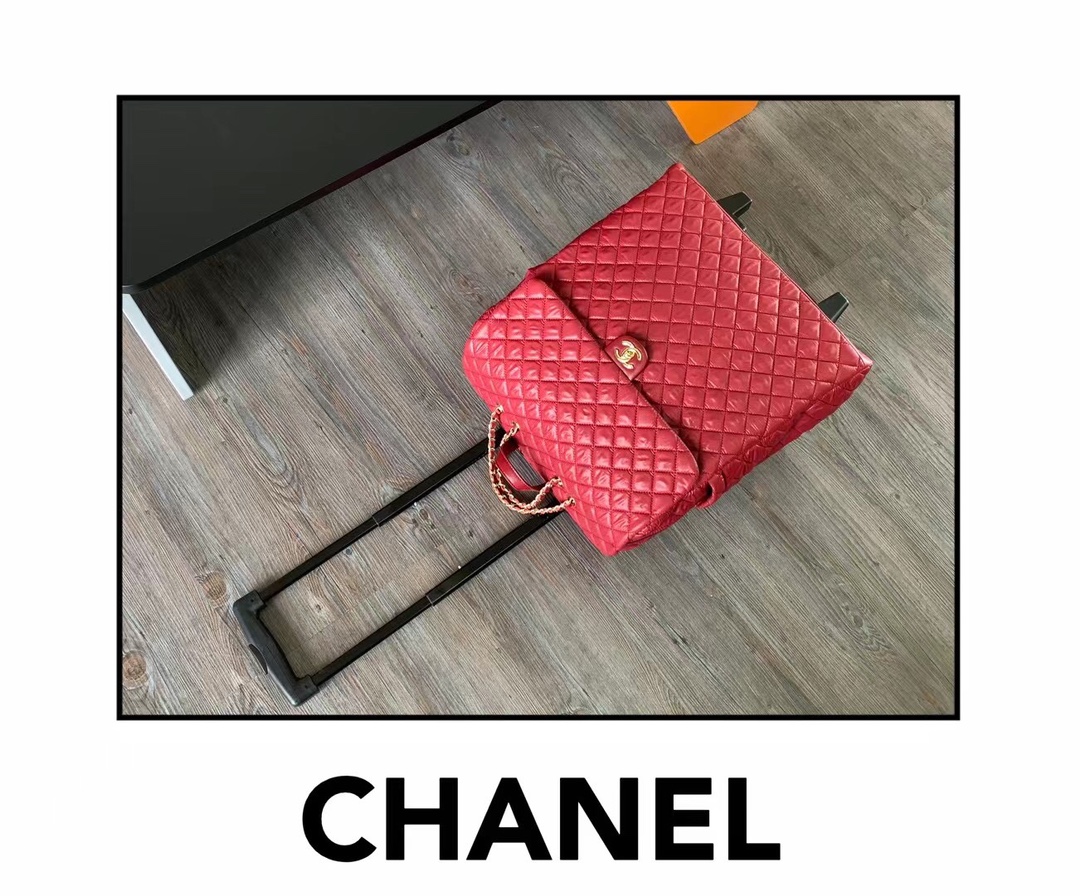 Maleta clásica de tela de nailon de Chanel, también se puede llevar a mano🅿️🗽Ya se ha enviado en grandes cantidades, …