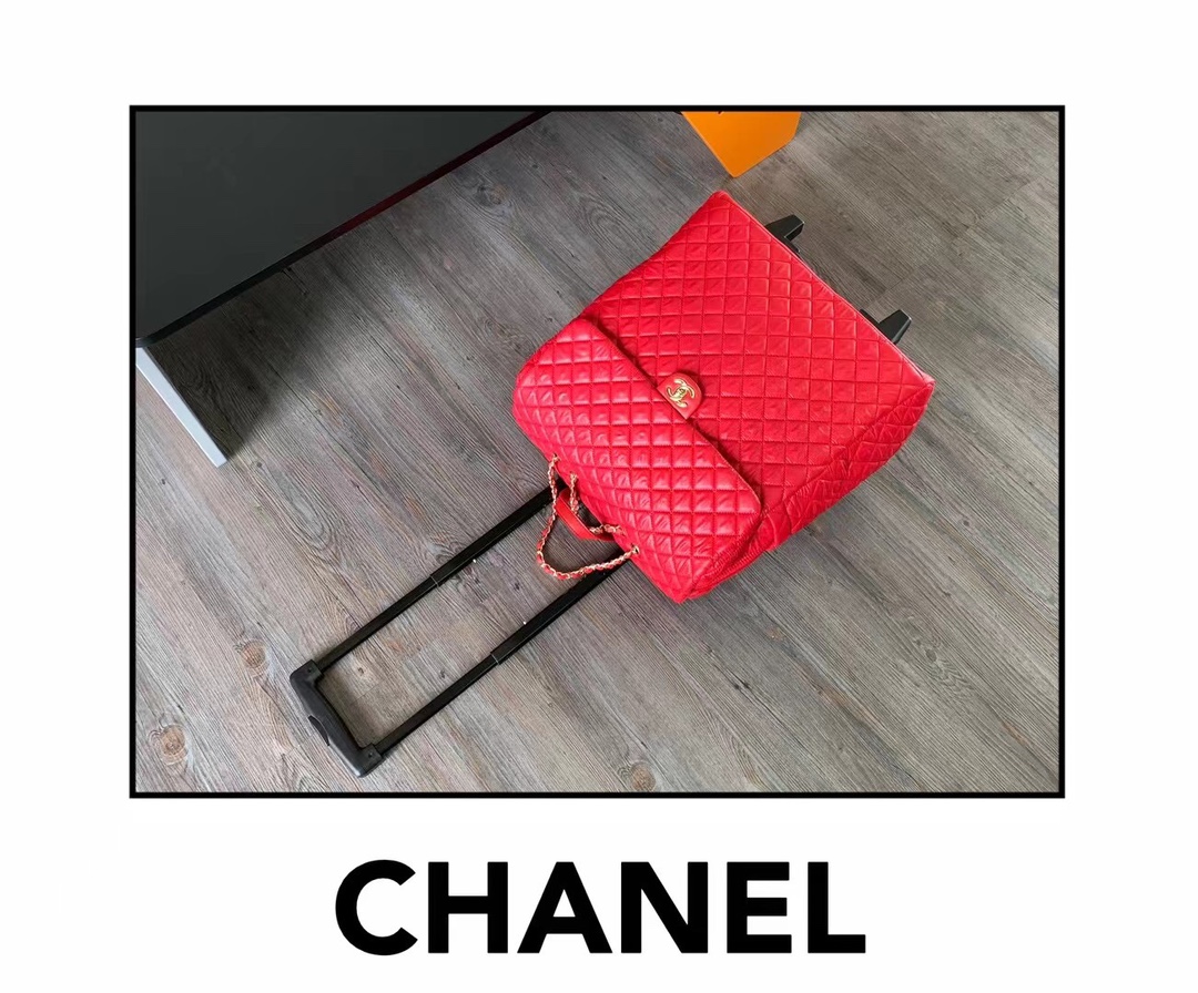 Maleta clásica de tela de nailon de Chanel, también se puede llevar a mano🅿️🗽Ya se ha enviado en grandes cantidades, …